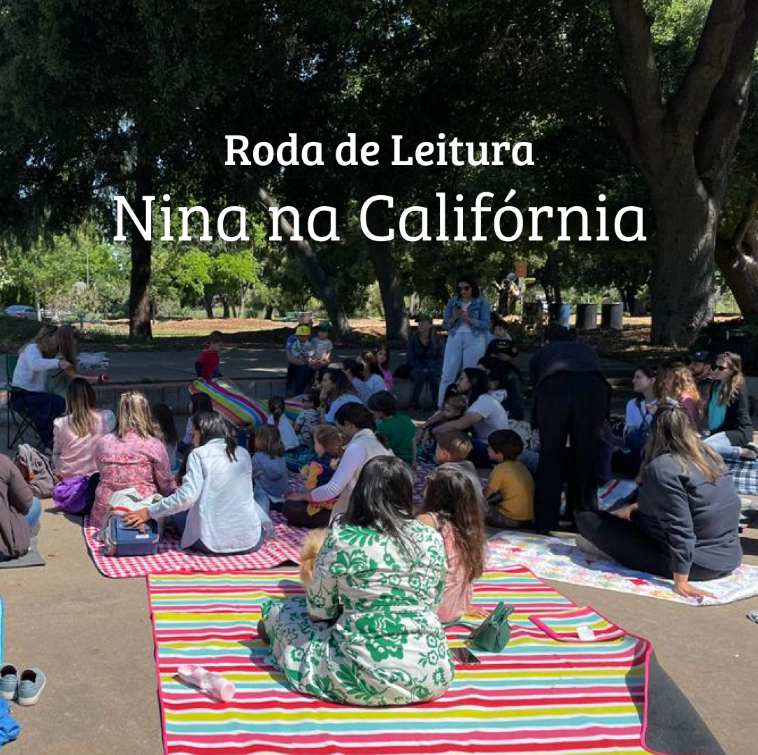 Como foi a roda de leitura com a autora do livro “Nina na Califórnia”